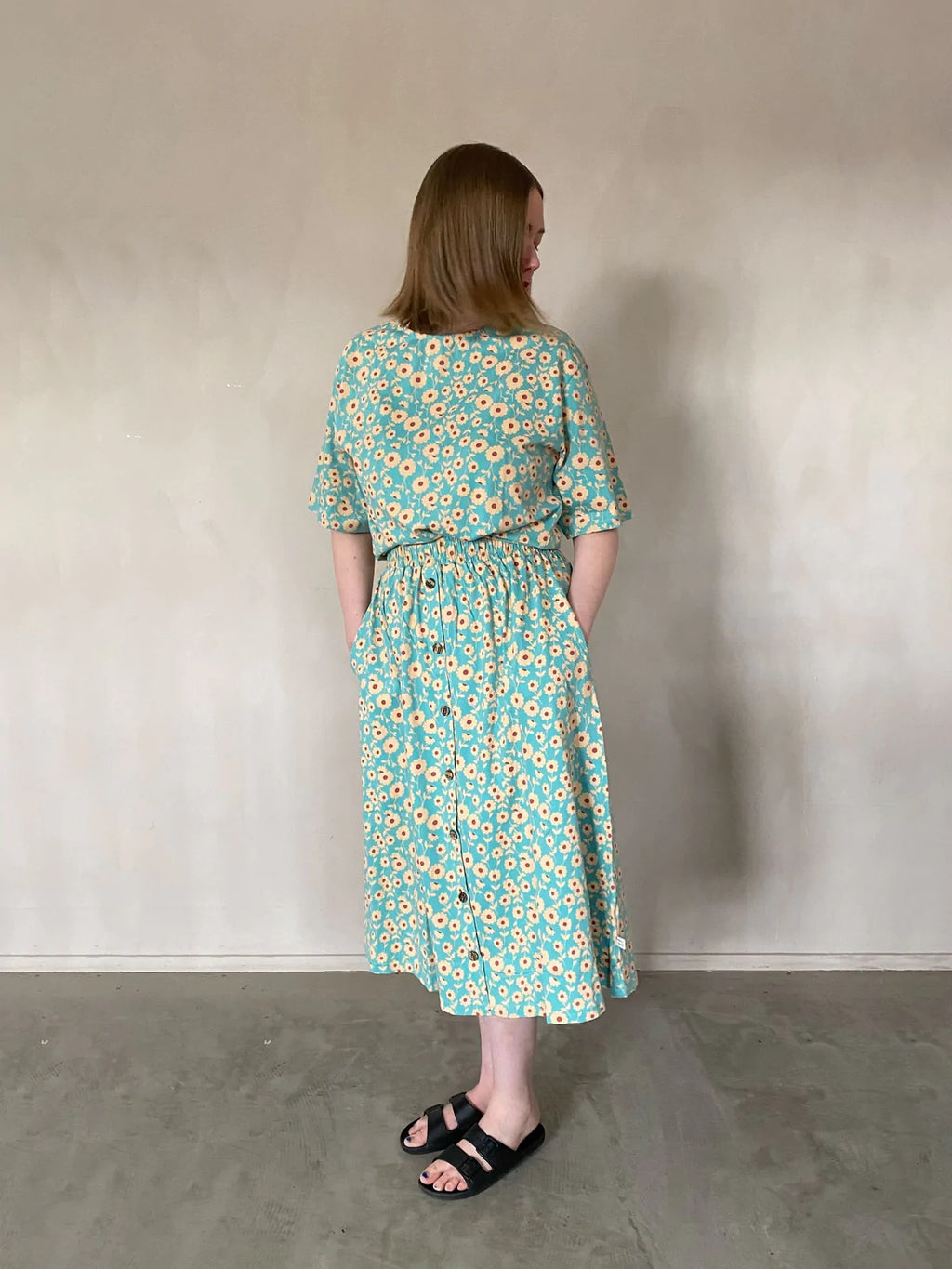 Stardust button skirt, adults