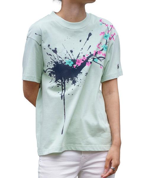 Ink Plum blossom T-shirt