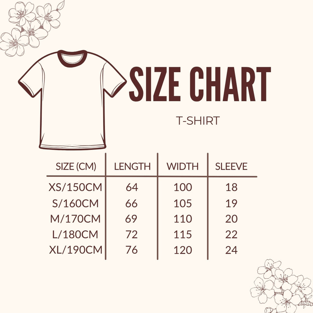 Ink Plum blossom T-shirt