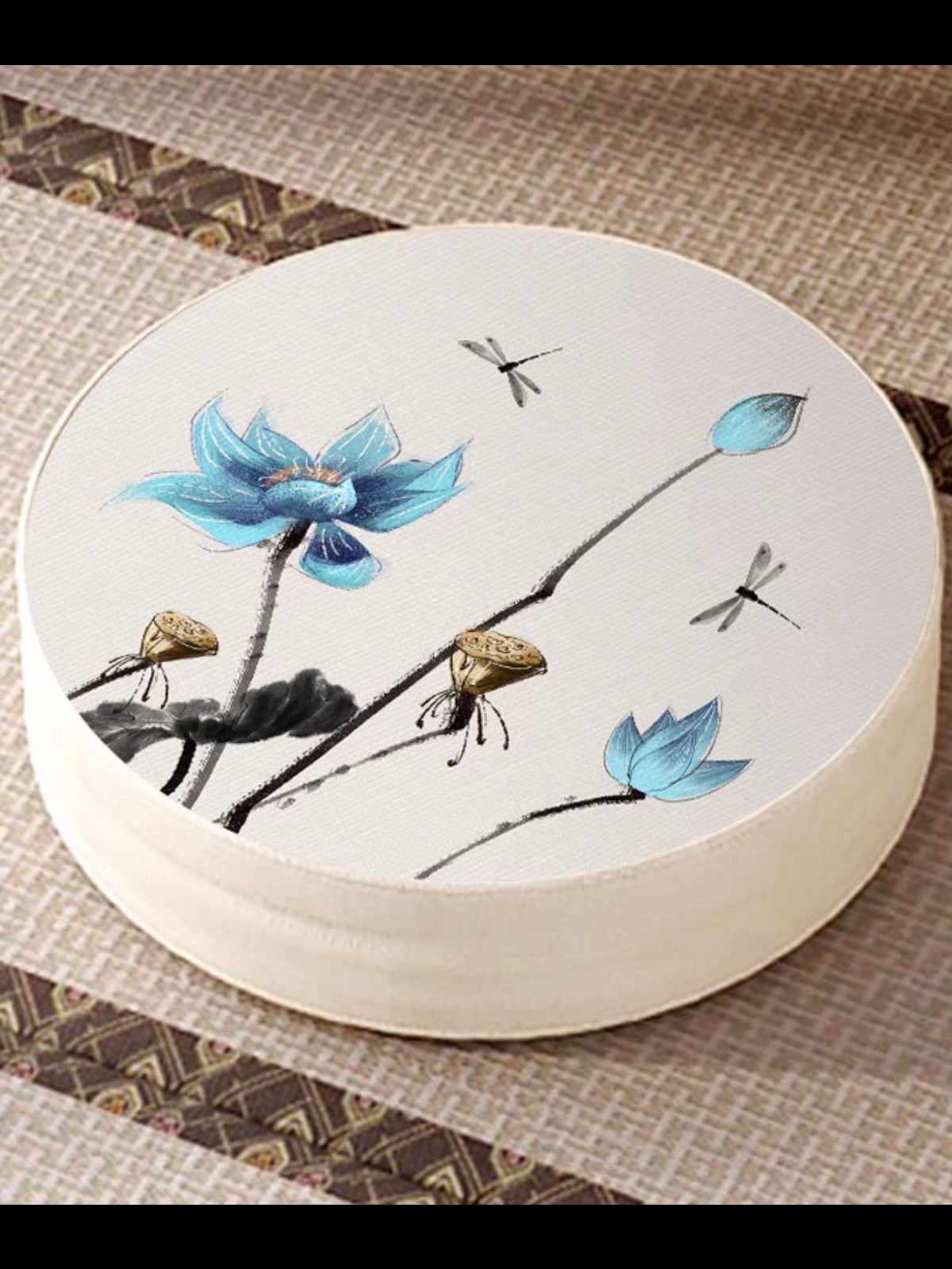 Veija Lotus Cushion 50cm x 8cm