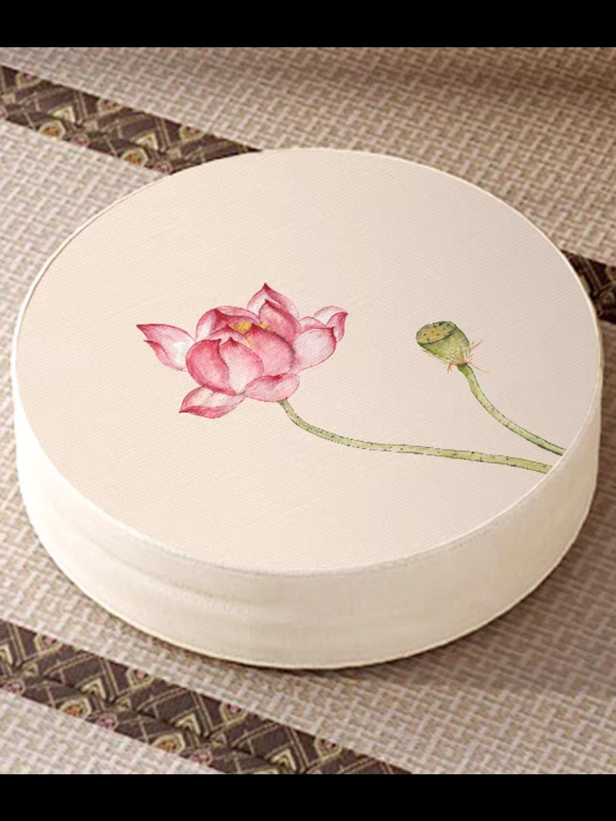 Veija Lotus Cushion 50cm x 8cm