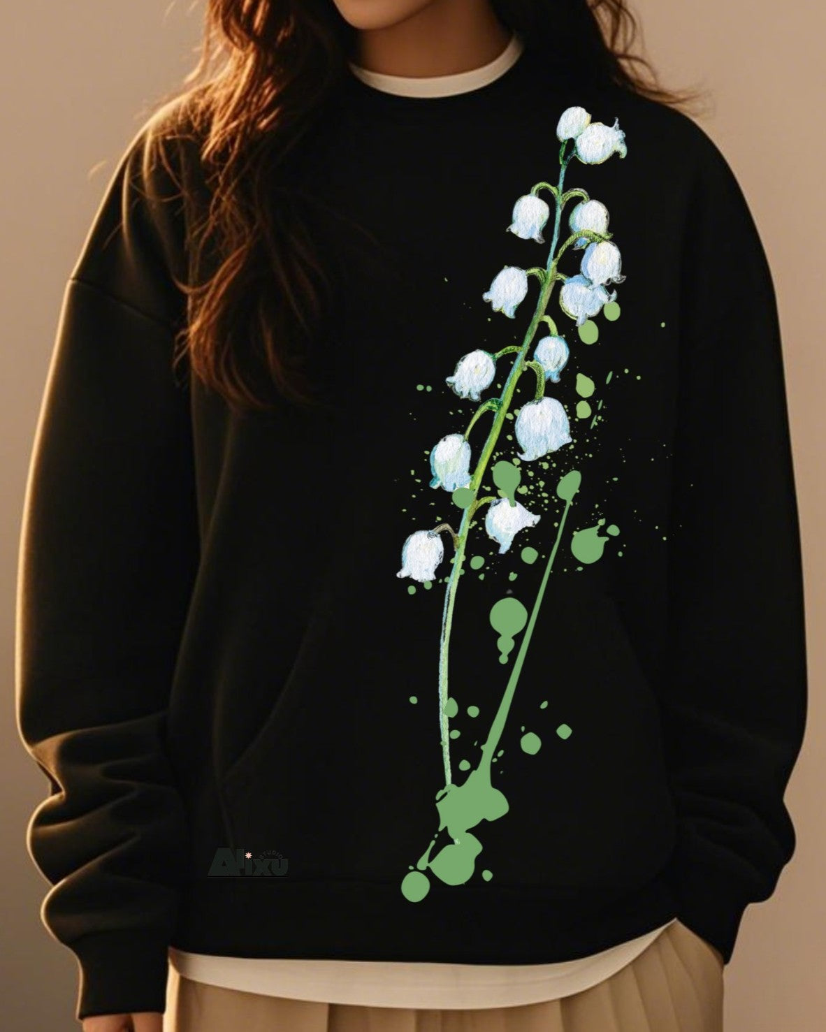 Ink Lily of The Valley Sweatshirt