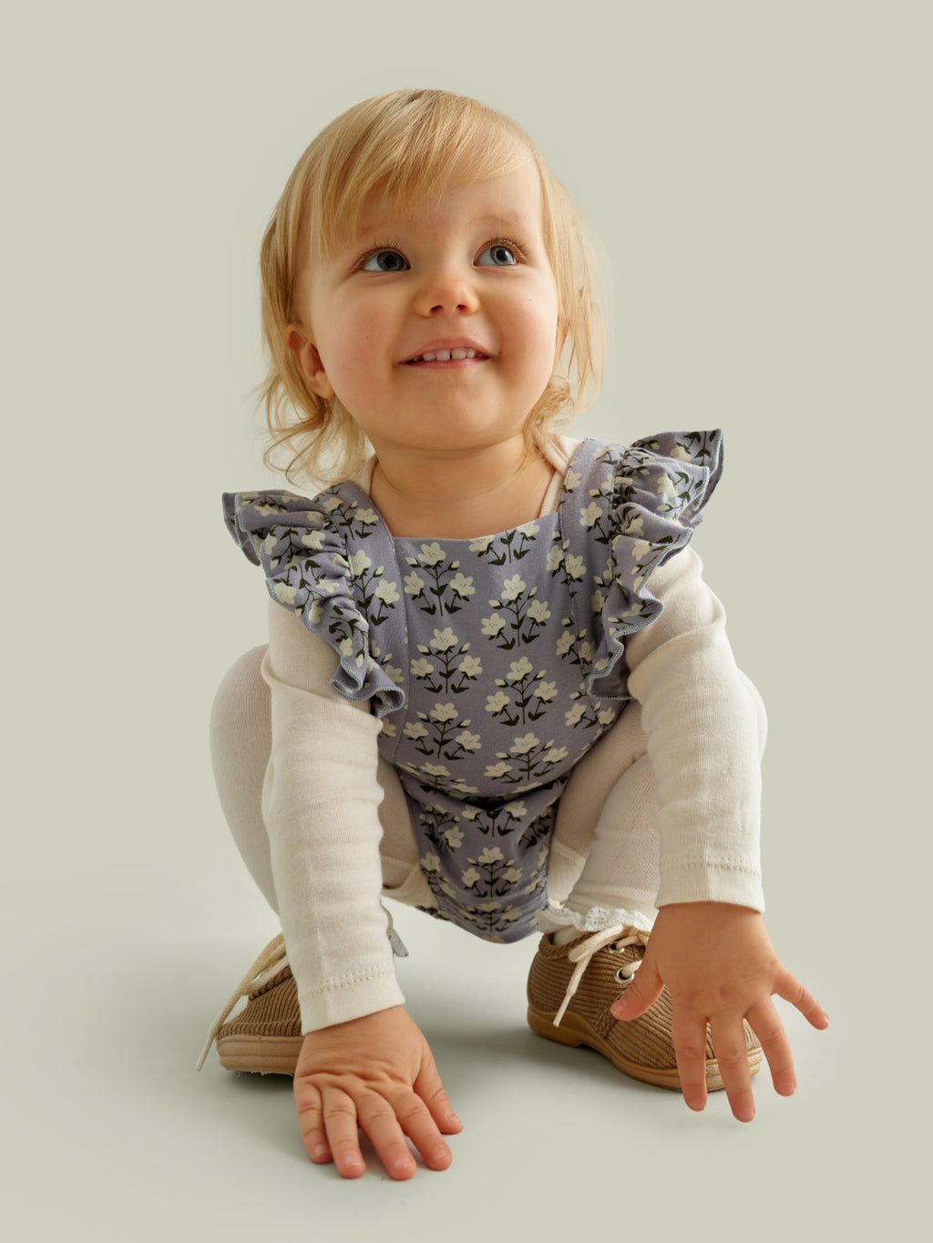 Little Prairie frill romper
