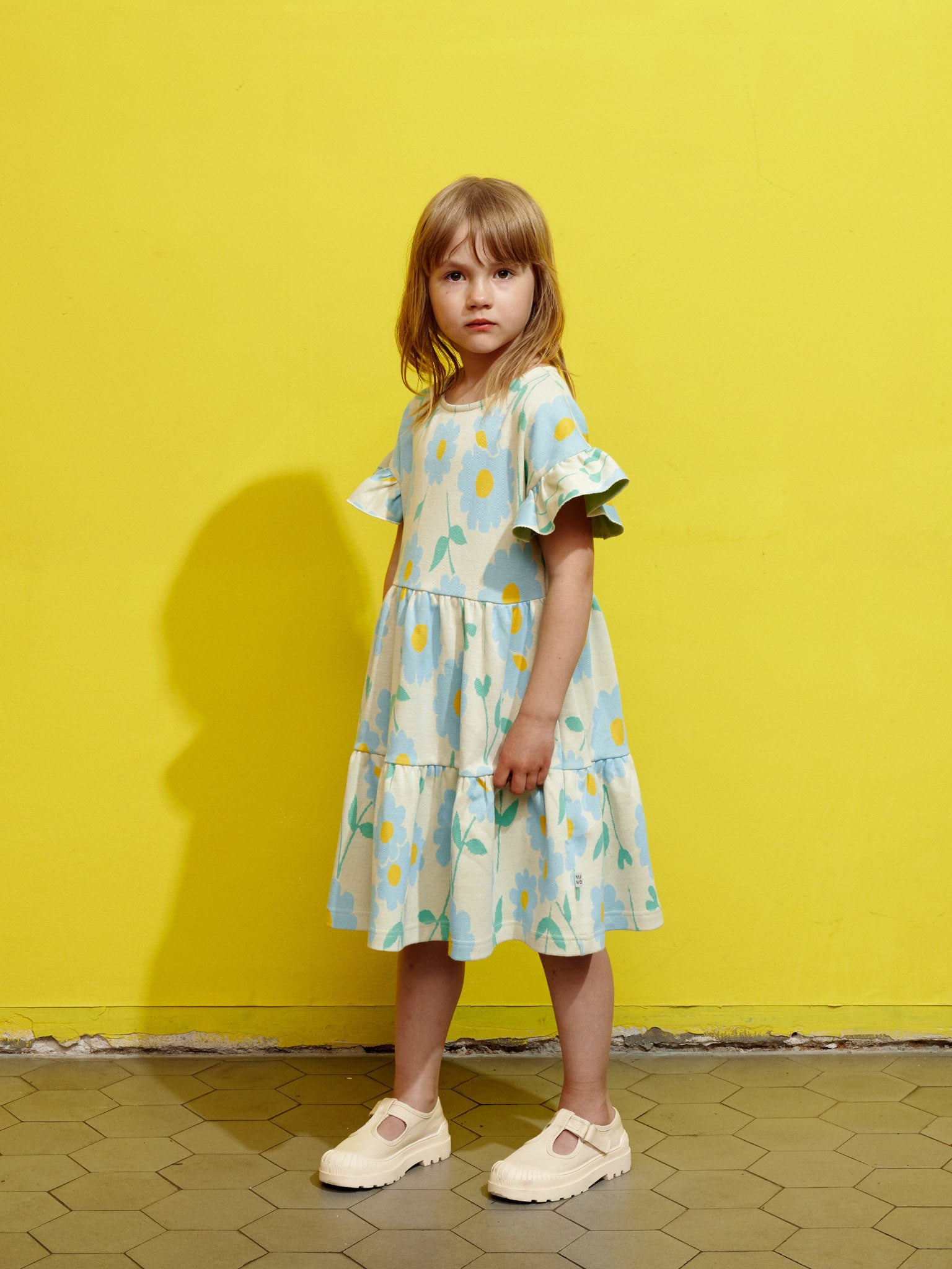 Nebula jacquard knit dress