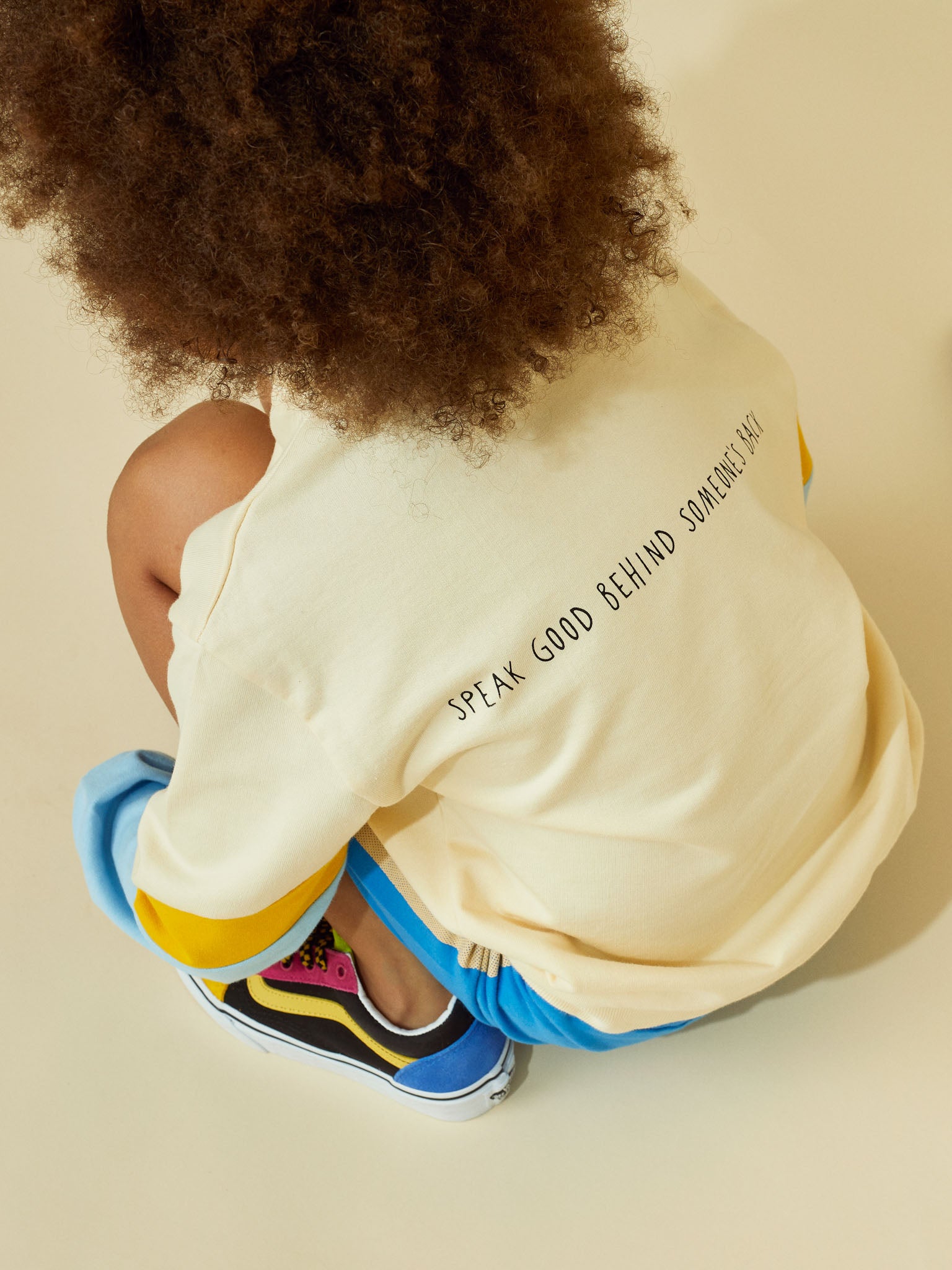 Speak Good zip sweatshirt