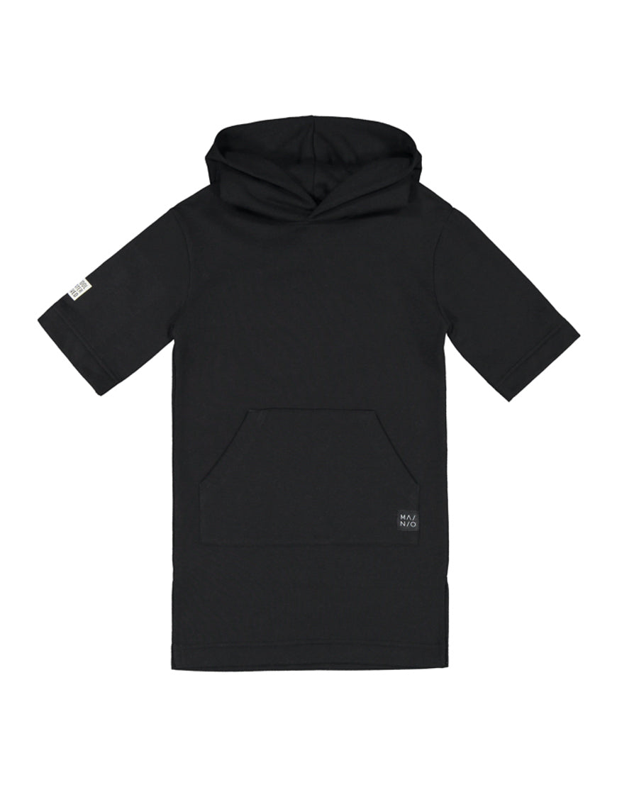 PURE SWEAT HOODIE, BLACK