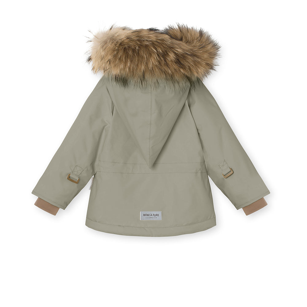 WANG WINTER JACKET FUR, Vert