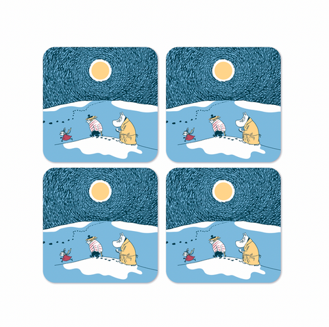 Moomin Winter 2021 (Snow Moonlight) 4pcs/pack