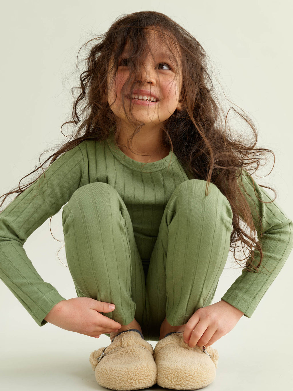 Wide Rib Shirt, sage